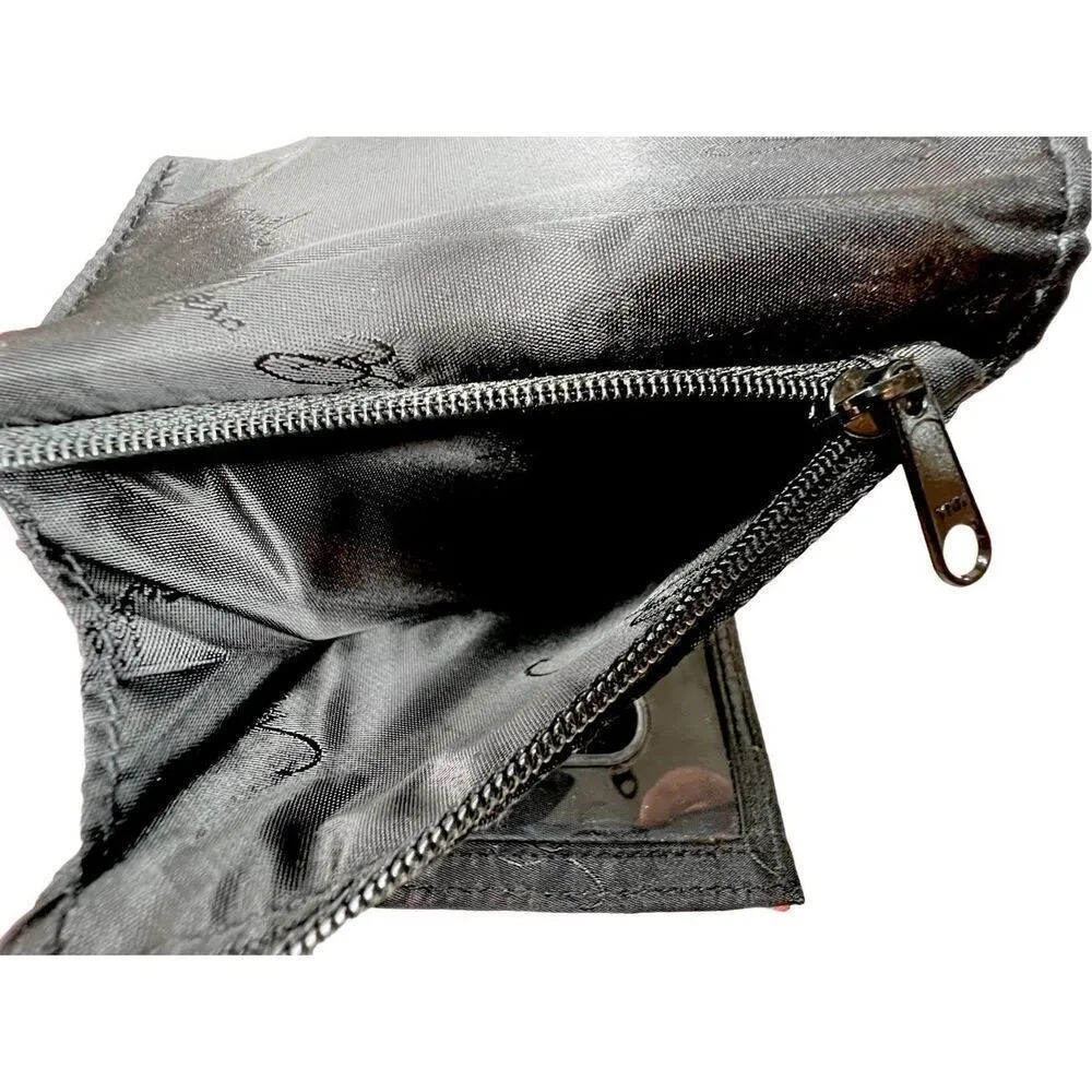 Vera Bradley Rosewood Floral Print Euro Tri-fold Wallet Quilted Bohemian 70s‎ - Image 5