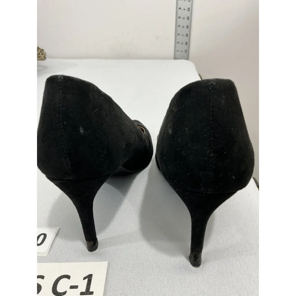 Womans A New Day Size 7.5 Black Slip On Pointed Toe Stiletto Pumps - Image 5