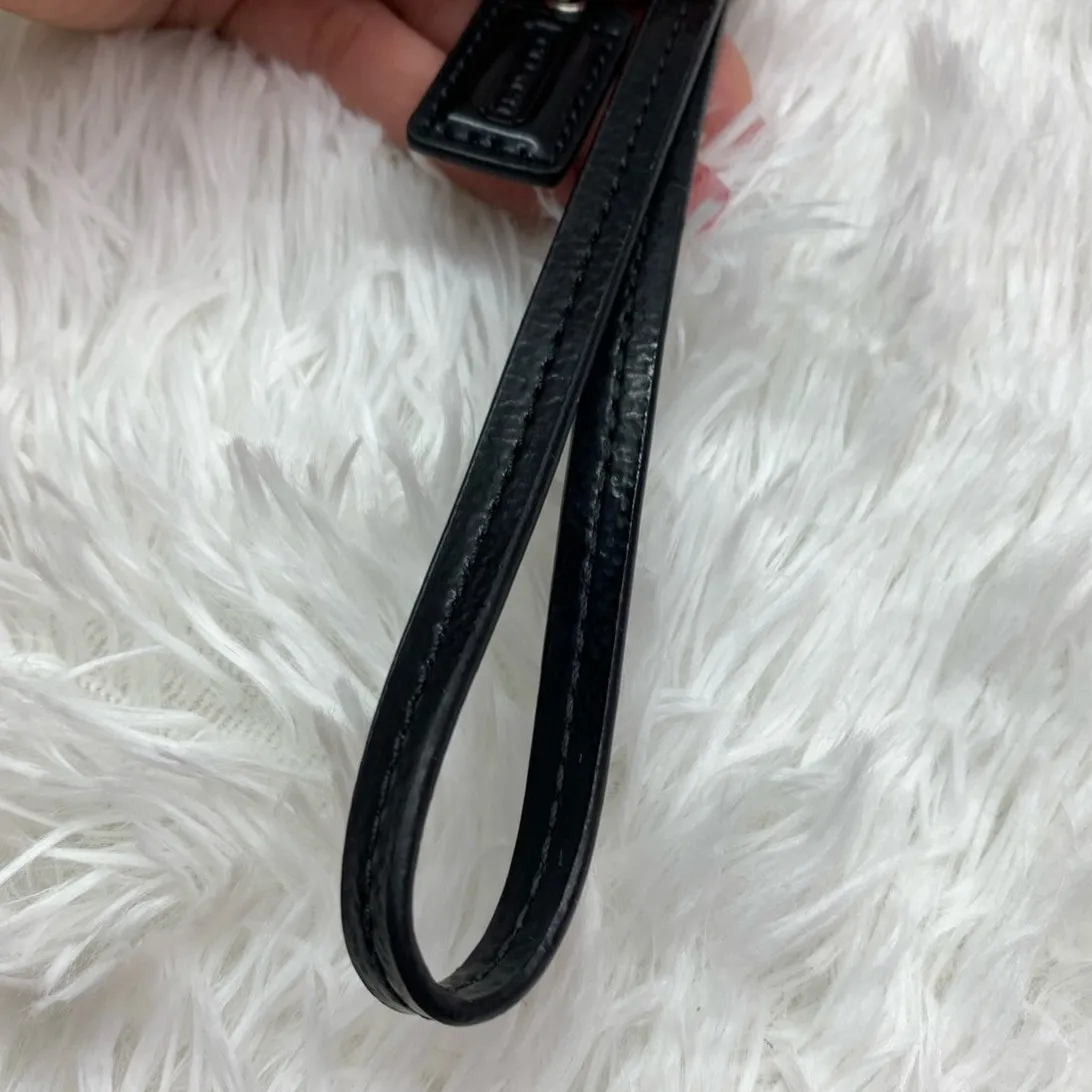 Coach Black Patent Leather Hangtag Tag Hang Tag Fob and Replacement Strap - Image 4