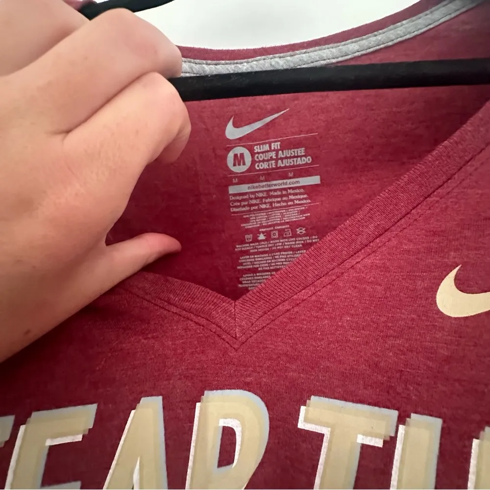 Nike Florida State University V-Neck Shirt - Image 3