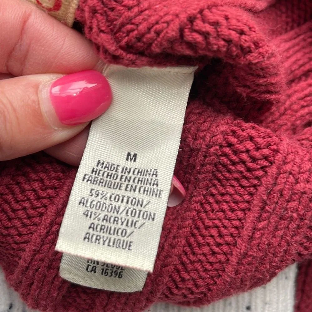 Apt. 9/Karen‎ Scott/Stamp 10 Sweater Bundle. Women’s Size Medium Red - Image 6