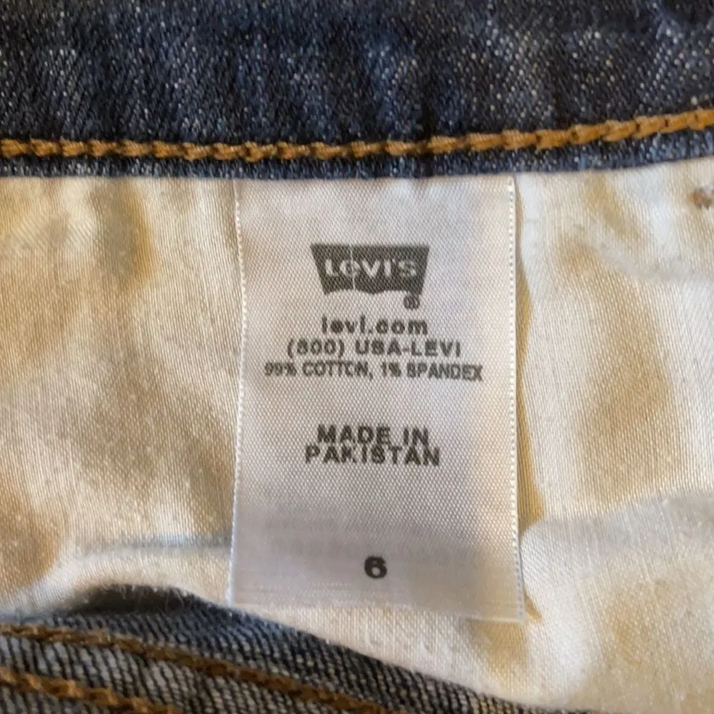 Levi’s 515 Bermuda Denim Jean Shorts 6 Vintage - Image 15