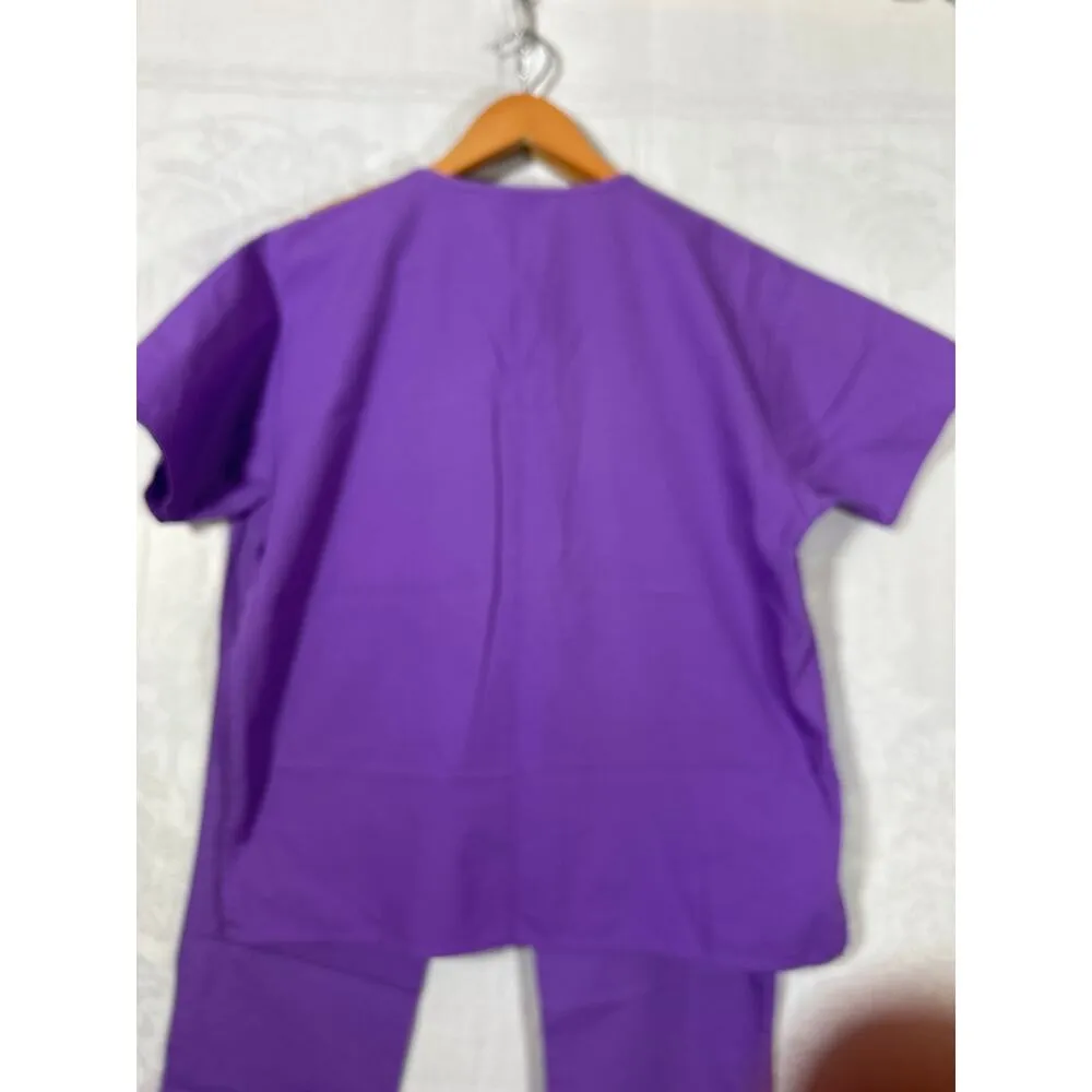 Dickies Purple Scrub Set Small - Image 4