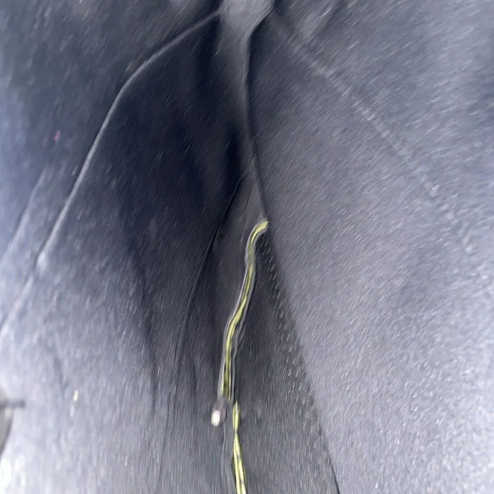 GIRLIE GIRL ORIGINALS Tote Purse Green Camo Red Stripe Bag Neoprene 14x16x8" NWT - Image 6