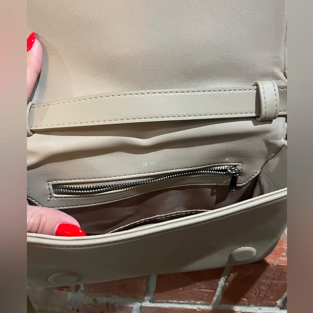 JW PEI Maze Crossbody Bag in Almond - Image 8