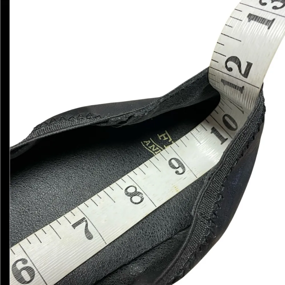 Frye and Co Willow Ballet Flats Women's 9 Espadrilles Black Slip On Shoes - Image 8