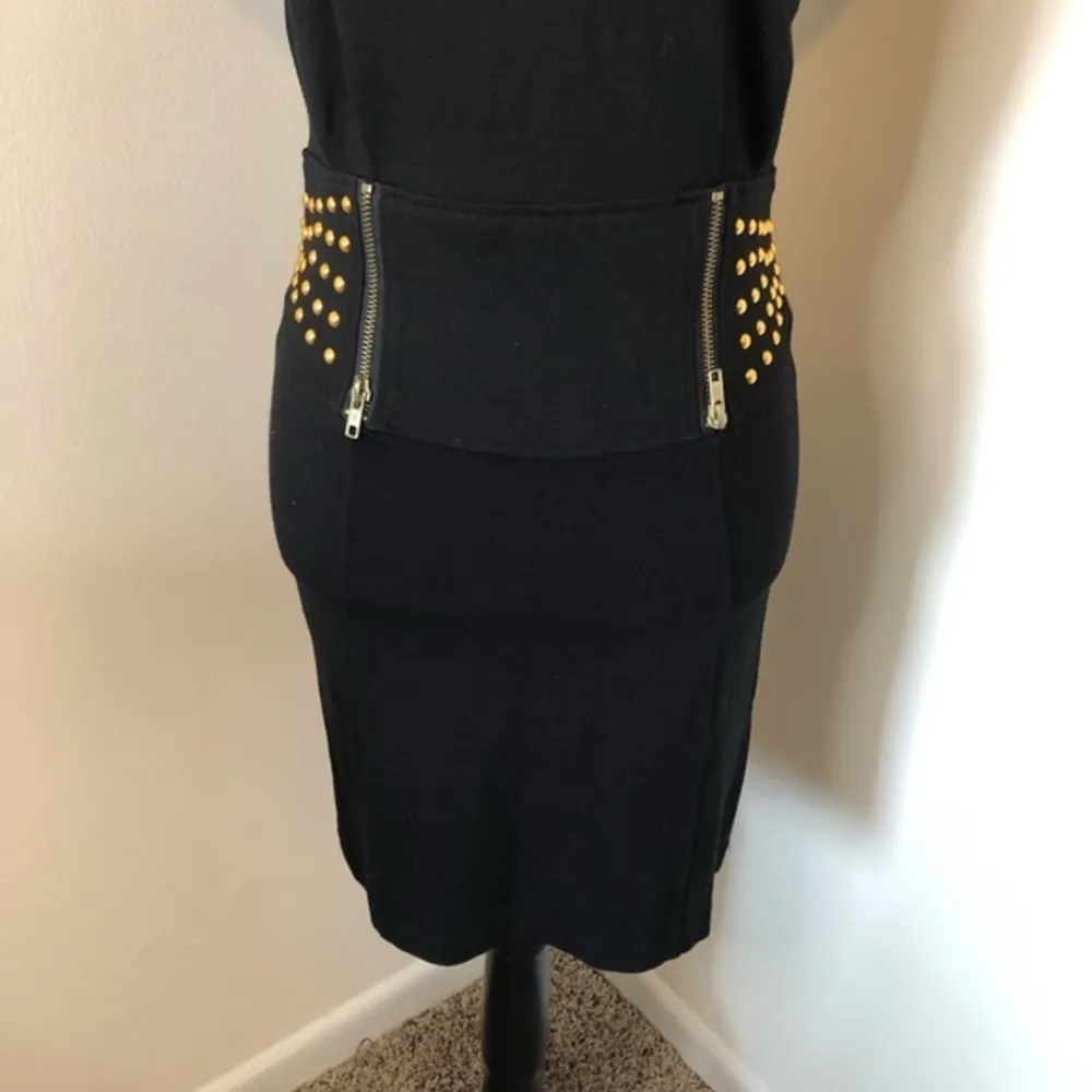 Authentic Baby Phat Gold Beaded Bodycon Dress - Image 4