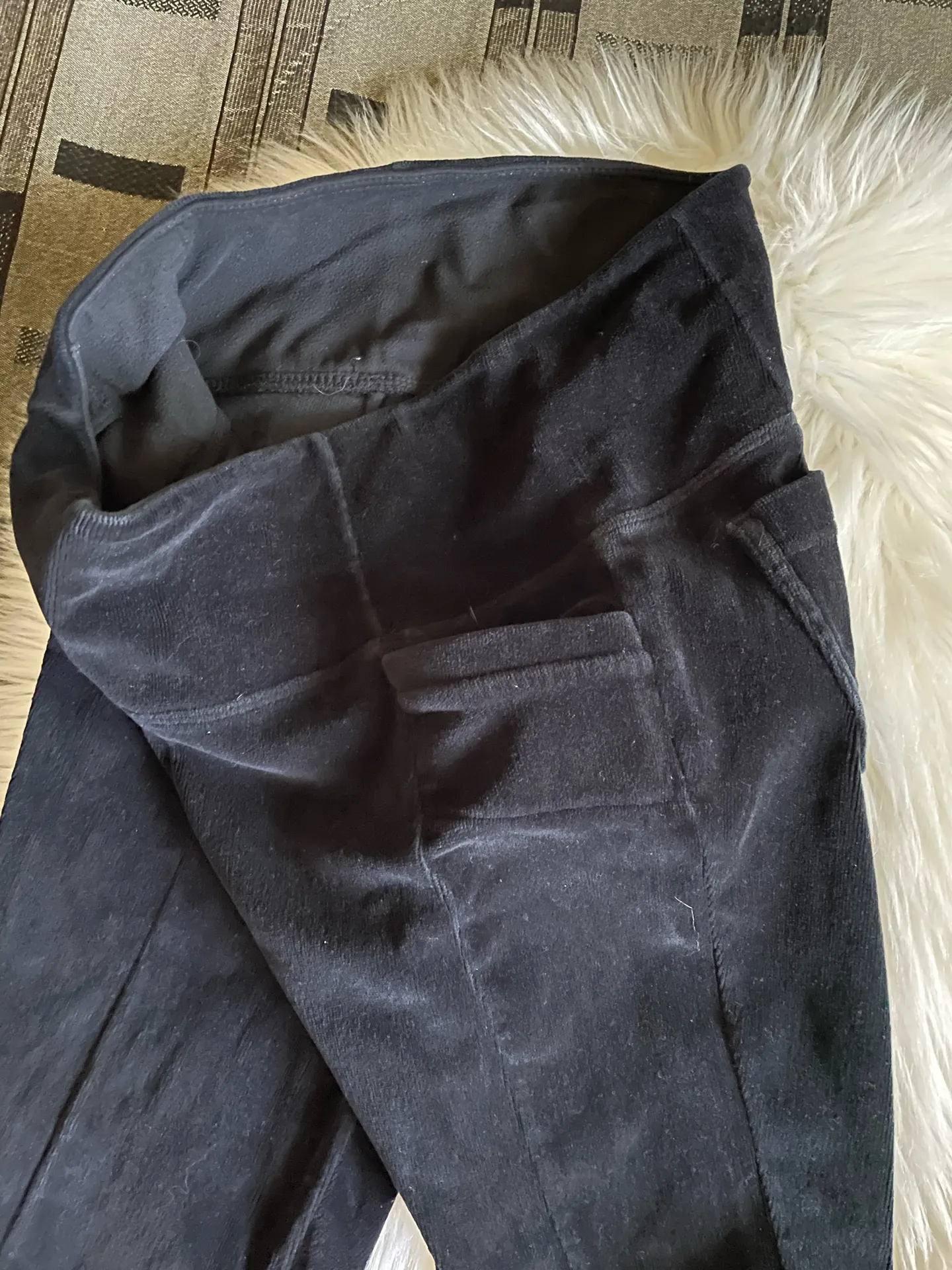 Athleta Cord Metro High Waisted Leggings Women's Stretch Skinny Pants Pockets  - Image 7