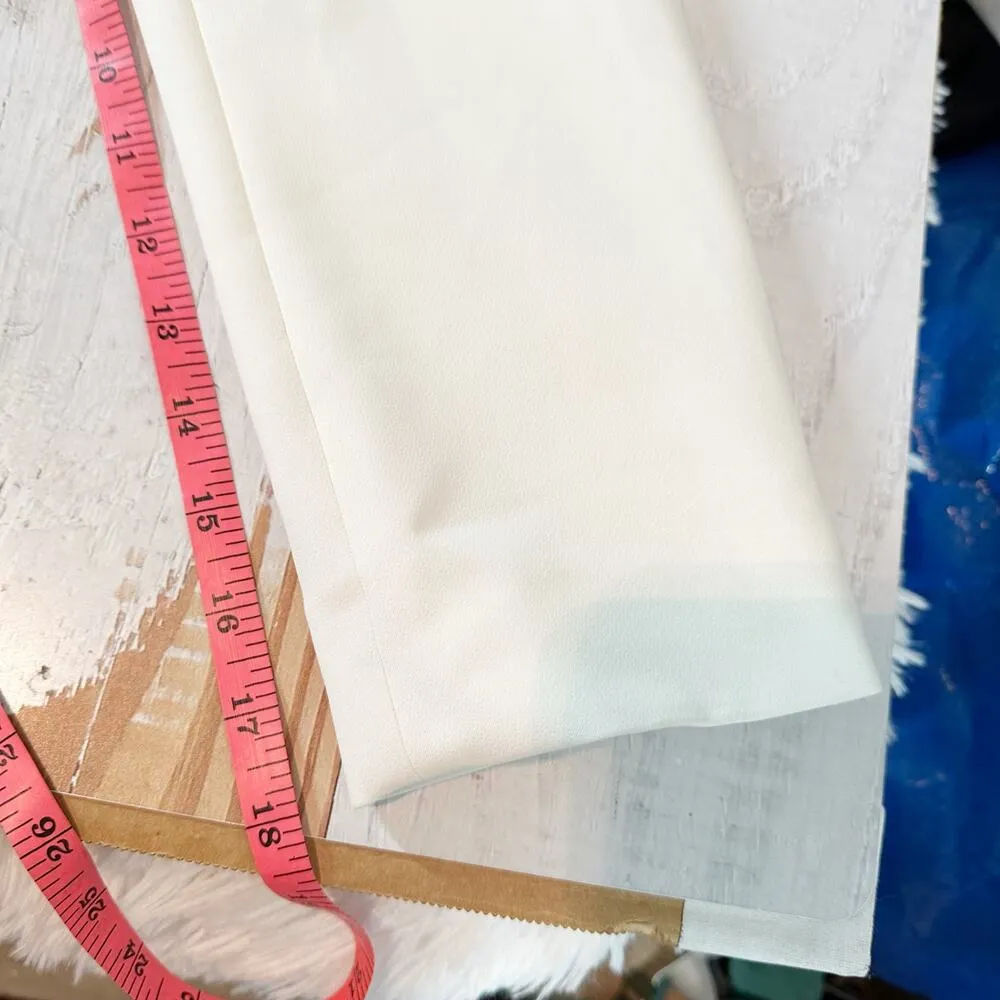 Undra Celeste NY Wrap Blazer Cream Size XL Business Casual Office - Image 10