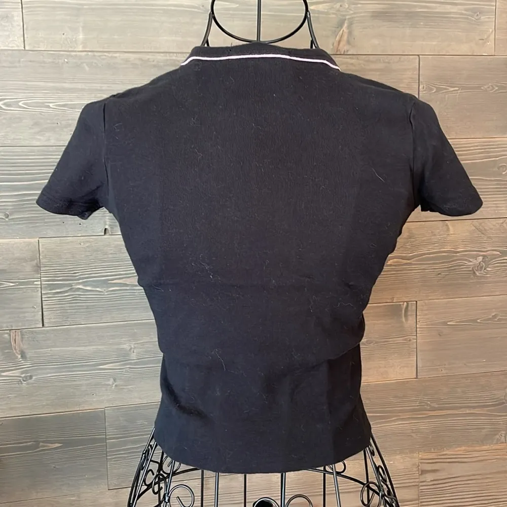 EUC Brandy Melville, black cropped T-shirt - Image 4