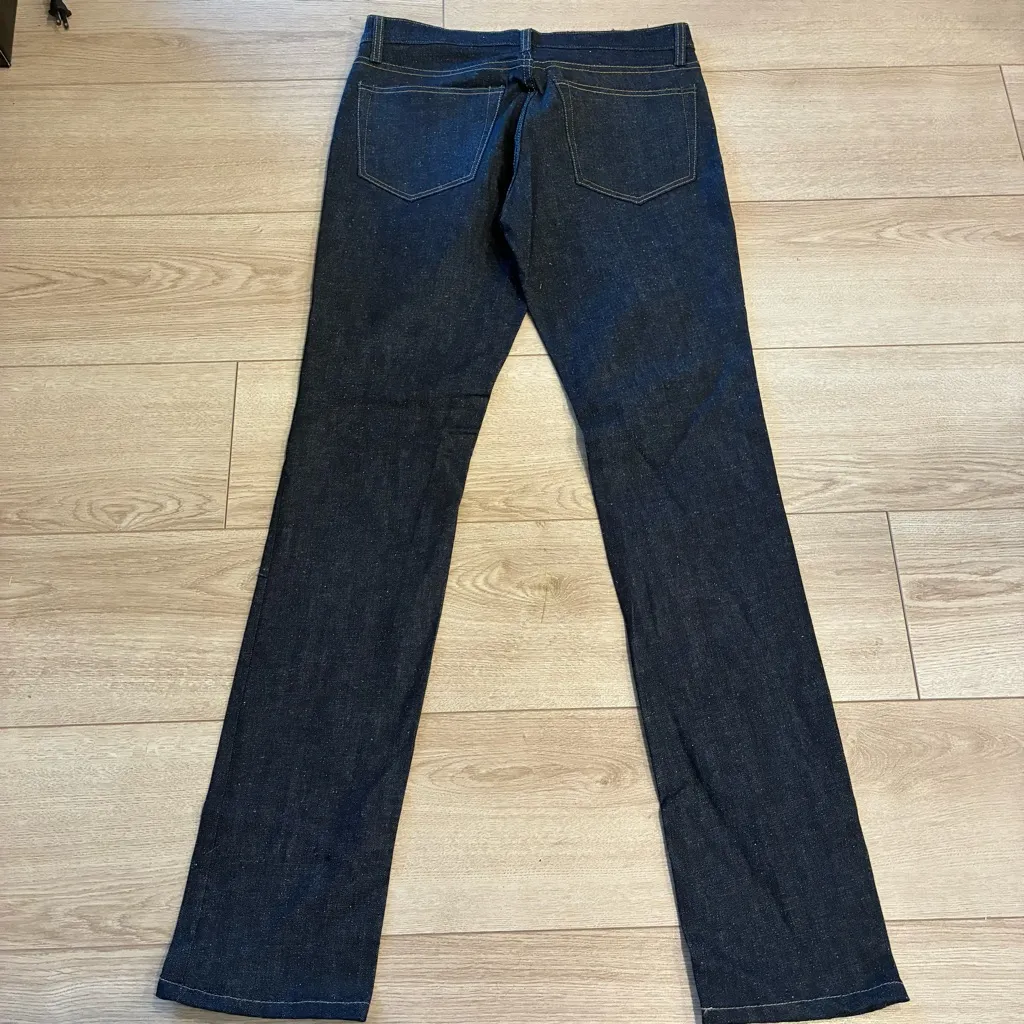 NEW Imogene + Willie High Waisted Straight Leg Jean Japanese Denim Size 30 - Image 5