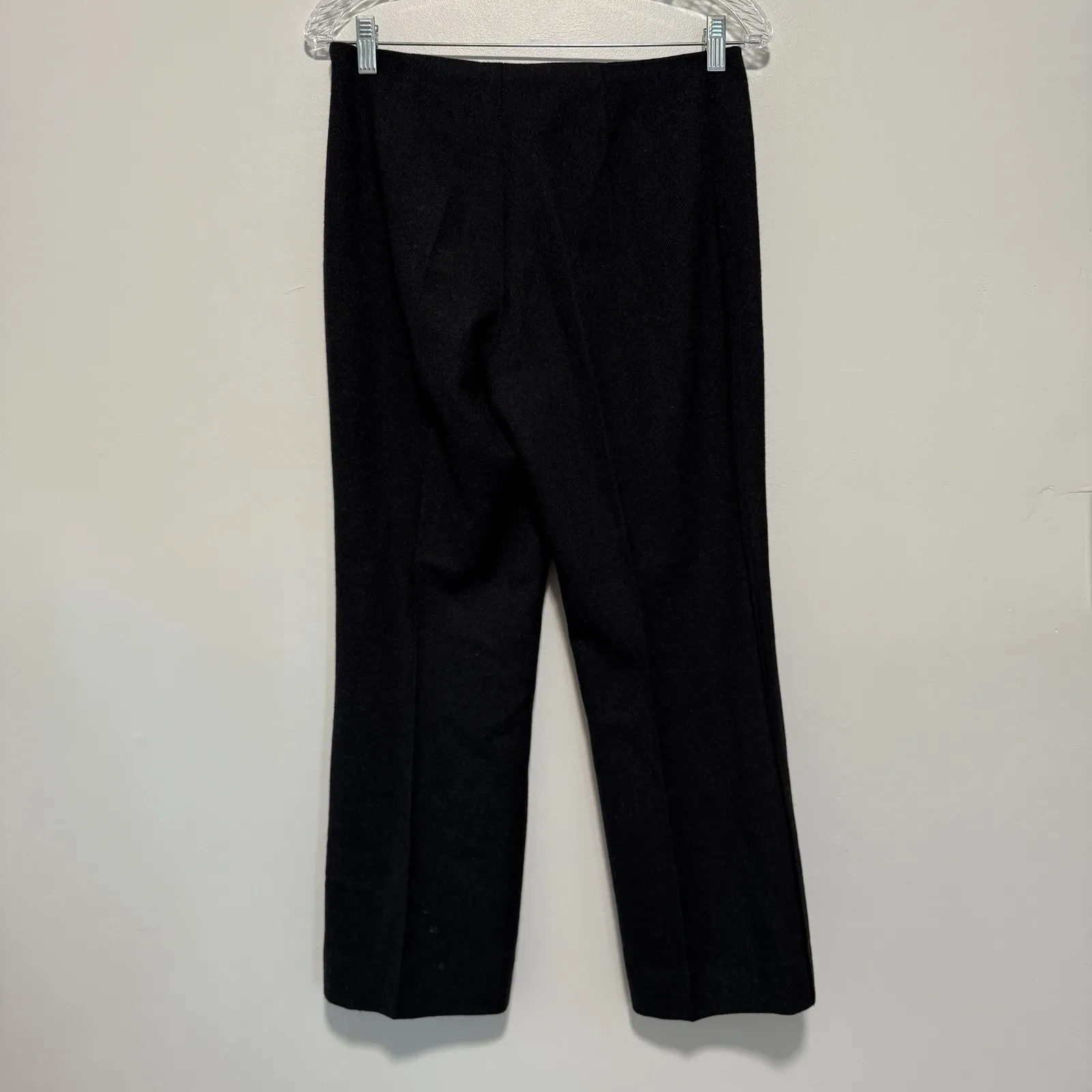 Akris‎ Punto Dark Gray Wool Career Pants Size 8 - Image 4