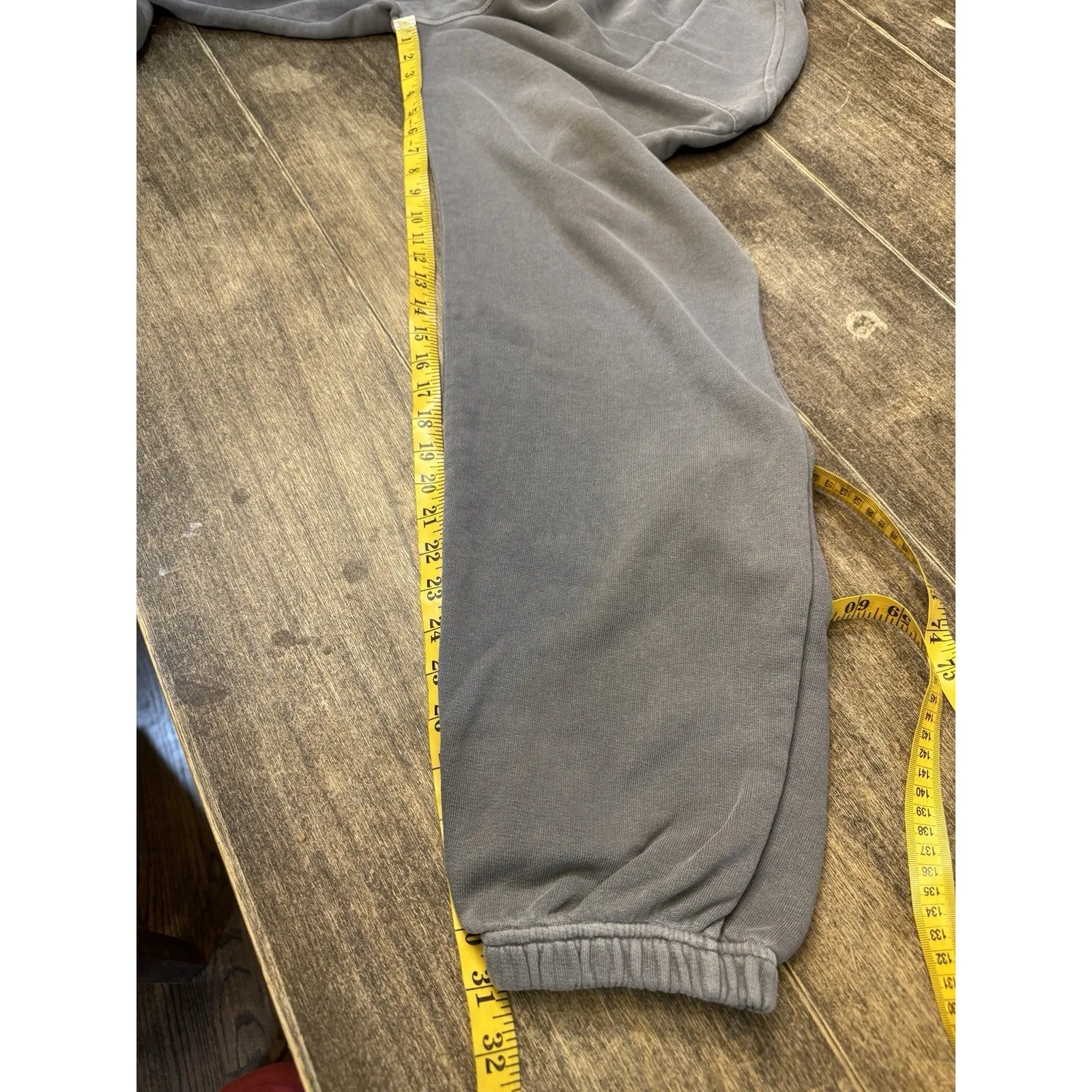 Revolve Tularosa Cotton Sweatpants Organic Benny Jogger Grey Size XL NEW $158 - Image 12