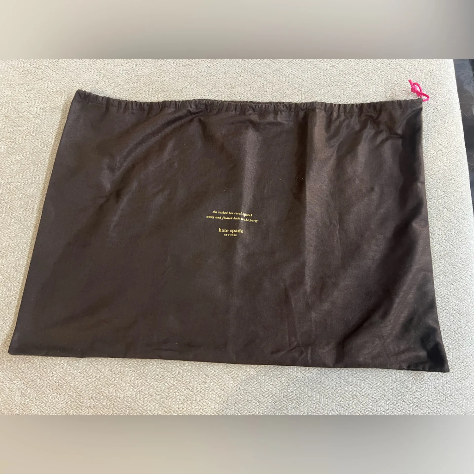 Kate Spade Brown Dust Bag - Image 4