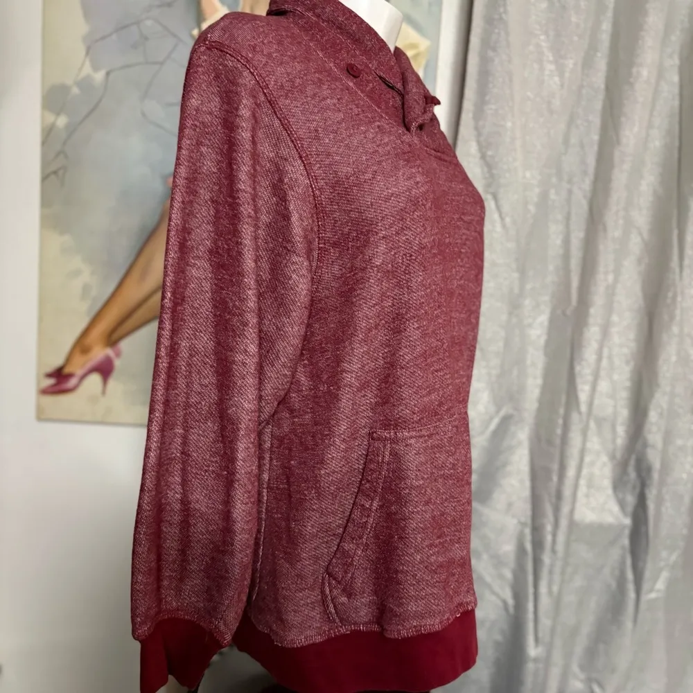 Alpha Beta hooded sweatshirt woman’s size large Red - Image 8