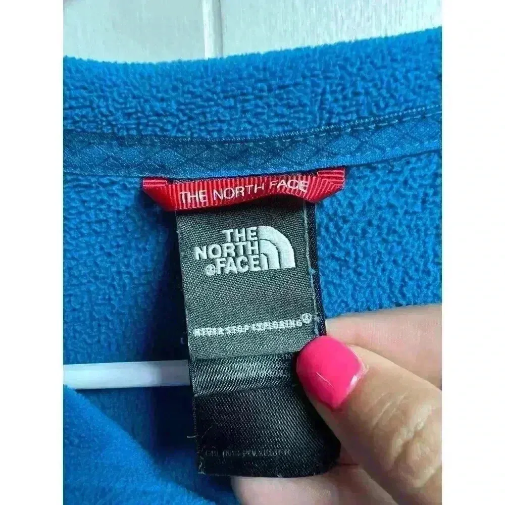 The North Face Fleece Women's Pullover Quarter Zip Polartec Classic Medium - Image 6