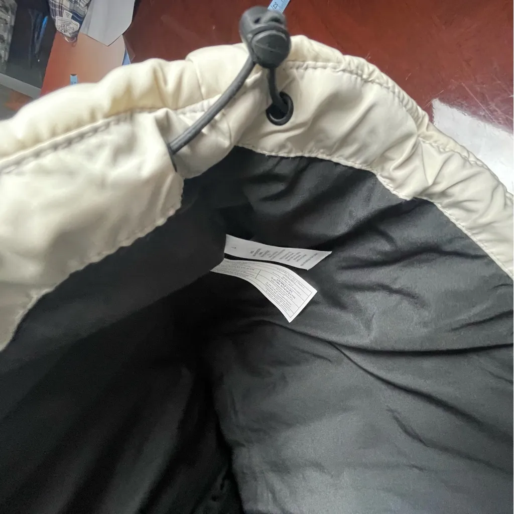 Free Country Sleeveless Quilted Trail Creek Puffer Vest Cream Ivory Sz Large - Image 9