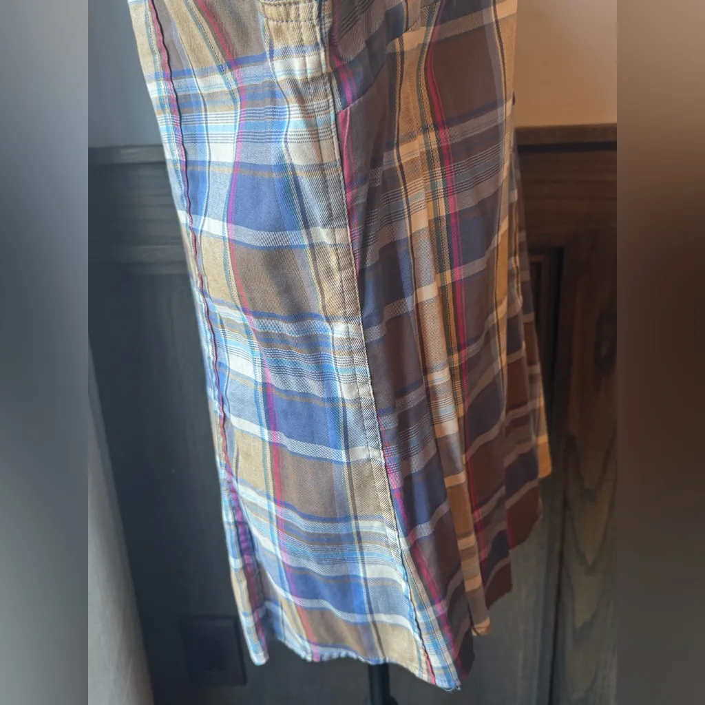 Bit & Bridle Multicolor Plaid Button Down Shirt - Image 6