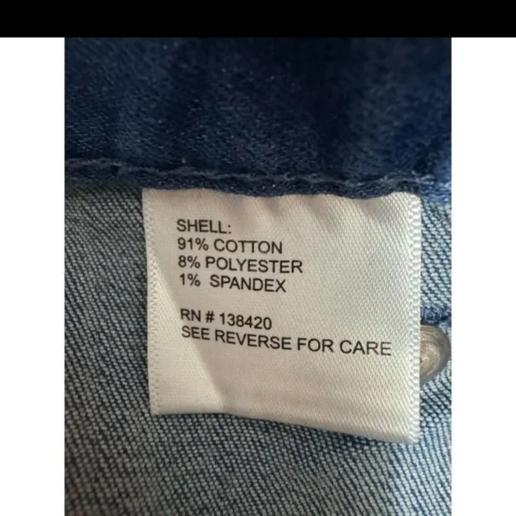 Per Se by Carlisle Classic medium wash straight leg jeans size 4 - Image 10