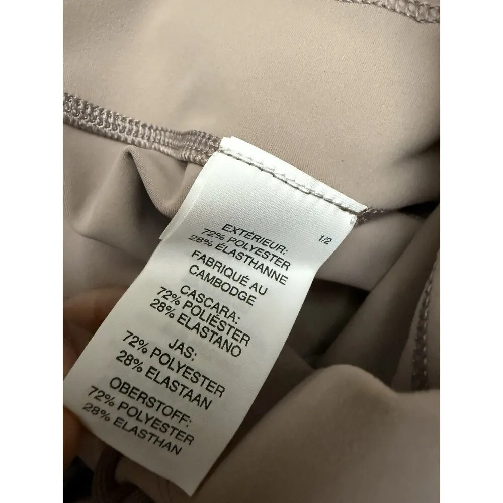 Vuori Women’s Daily Leggings Color Light Pink High Waist Athleisure Sz XS New - Image 4