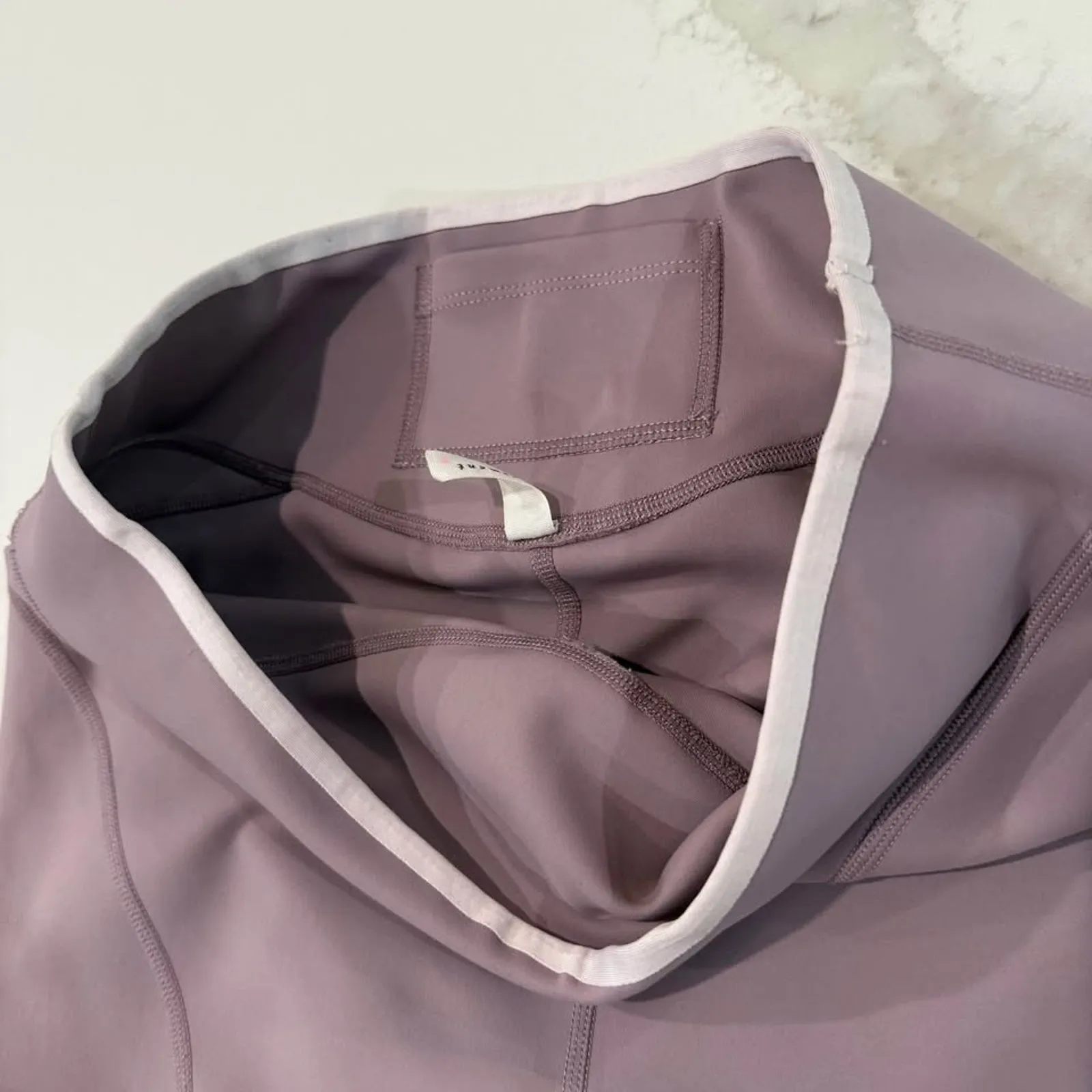 Free People Movement Step Up Bike Shorts Women's Small Sugar Plum Mauve Purple - Image 4