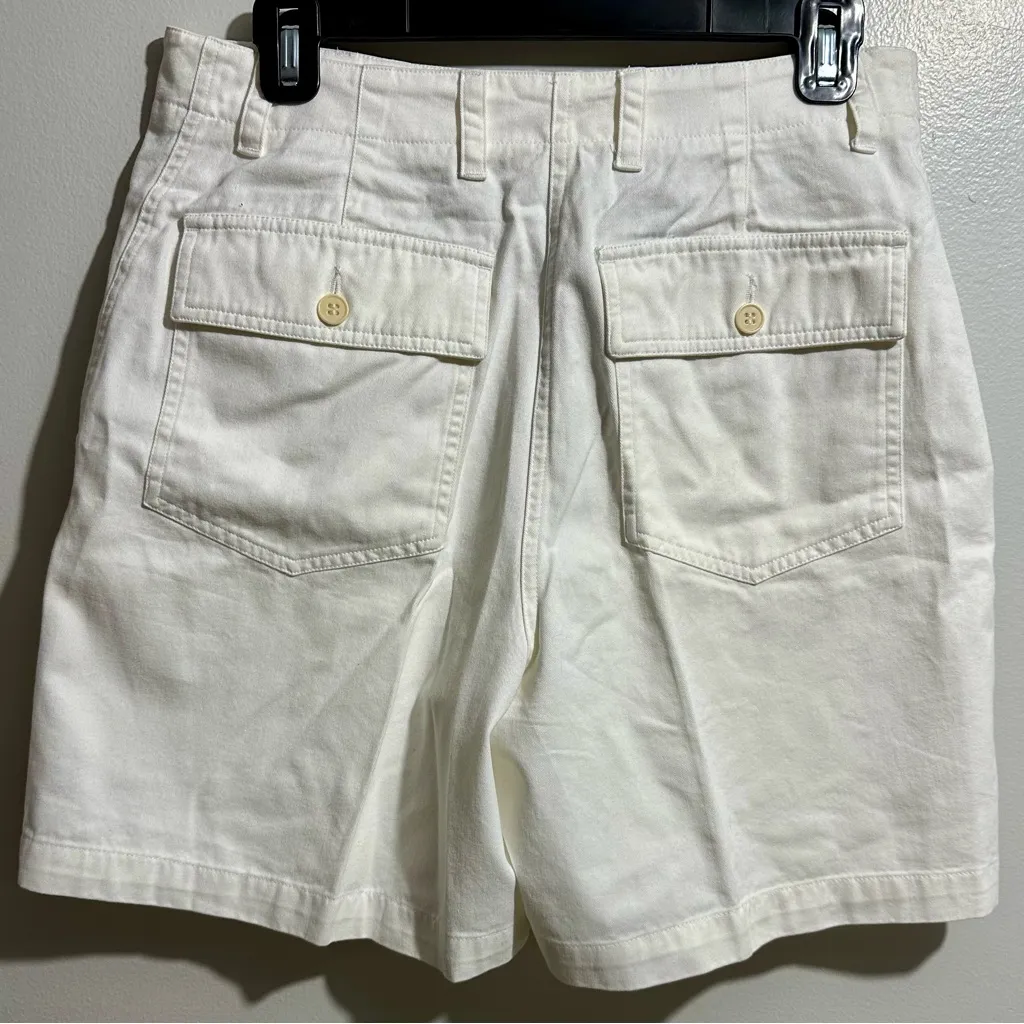 Jones New York Women's White Shorts (1002) - Image 3