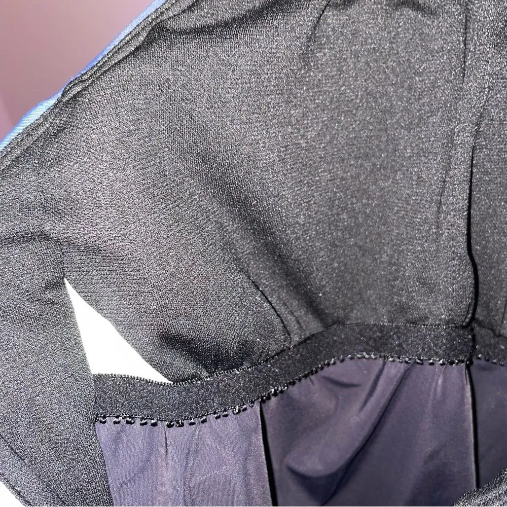 Lauren Ralph Lauren Shoreline Stripe Halter High Neck One-Piece Swimsuit Women M - Image 6