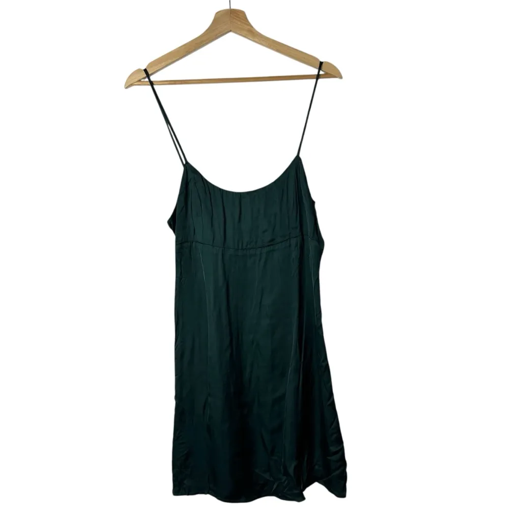 Jagger & Stone Emerald Green Dylan Mini Dress 8 - Image 2