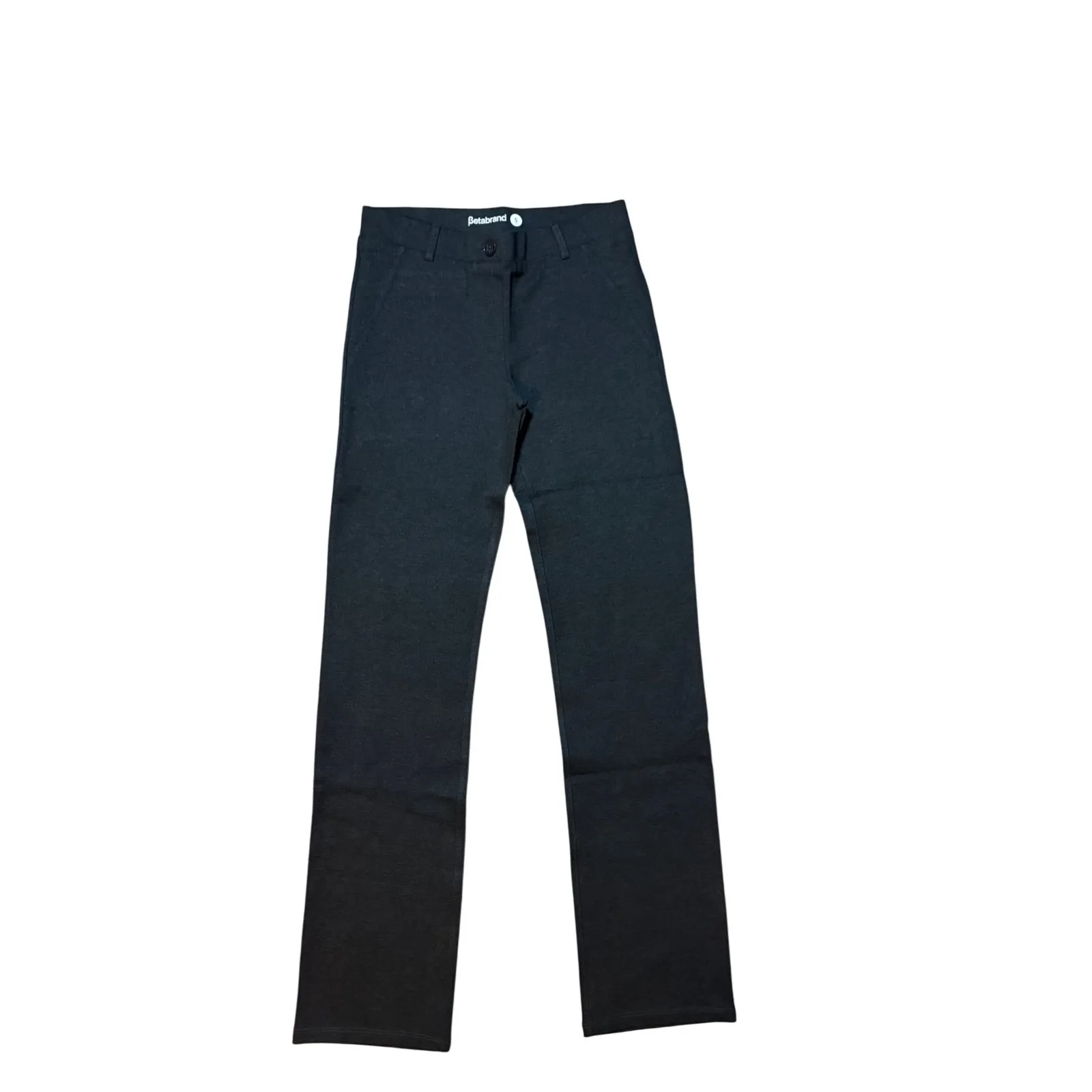 Betabrand Straight Leg Dress Pant Yoga Pants Black - Womens Size S‎ - Image 3