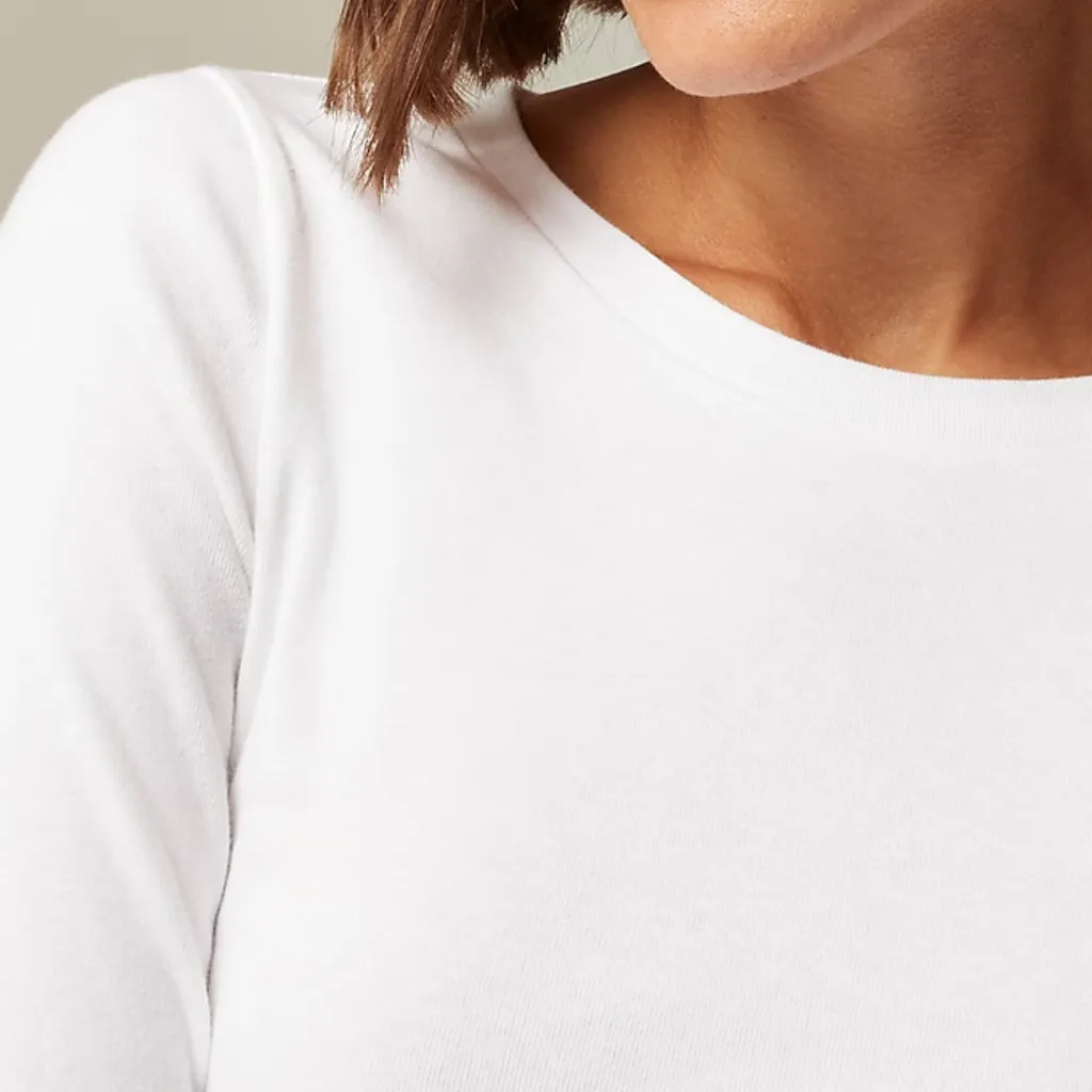 J.Crew Perfect-fit long-sleeve crewneck T-shirt - Image 2