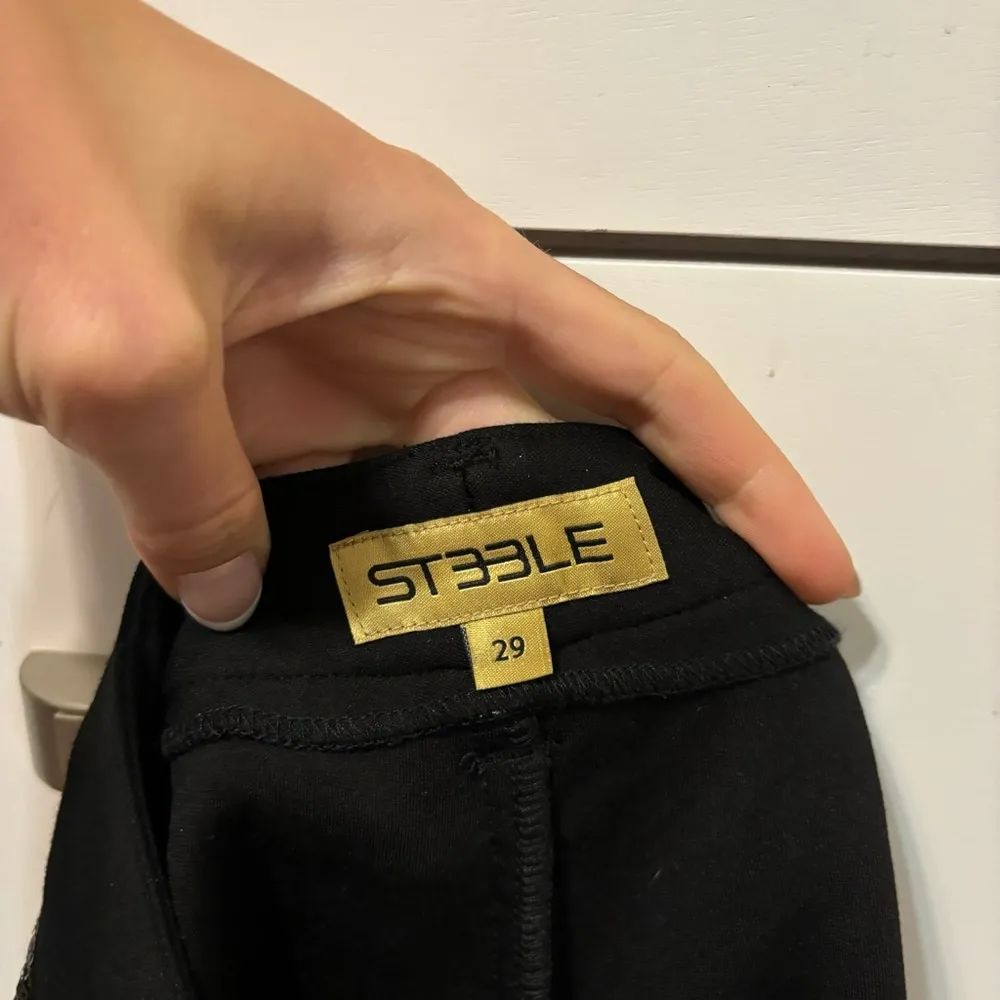 Y2K Black Sequin Micro Mini Shorts Size 27 - Image 2