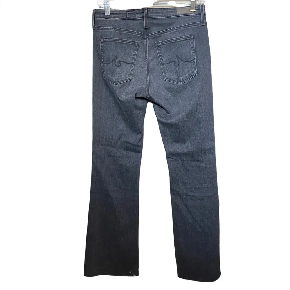 AG Adriano Goldschmied The Angel Faded Black/Grey Bootcut Classic Jeans Size 28. - Image 3