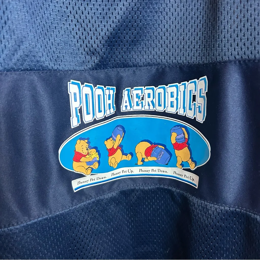 Rare + super fun vintage Disney Winnie the Pooh “Pooh Aerobics”Jersey 🐻🍯(unisex) - Image 9