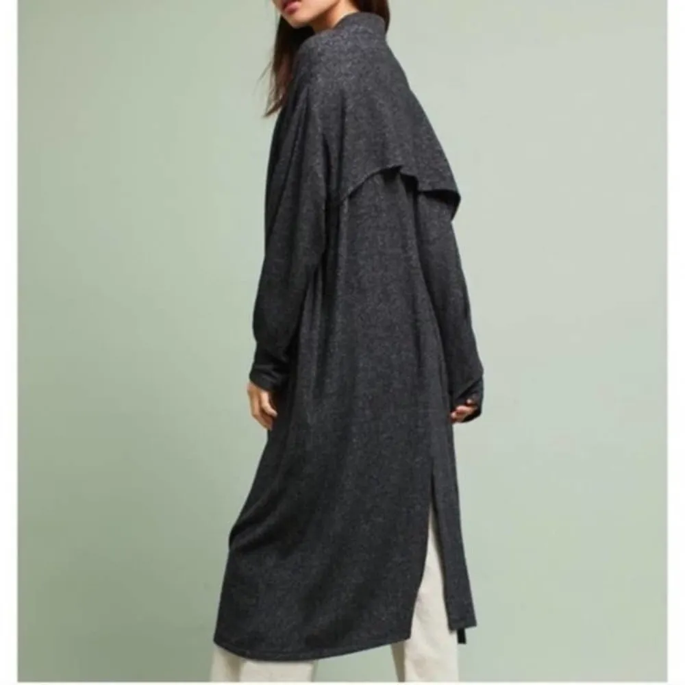 Anthropologie Saturday Sunday Downtime Duster Long Cardigan With Shawl Collar - Image 2