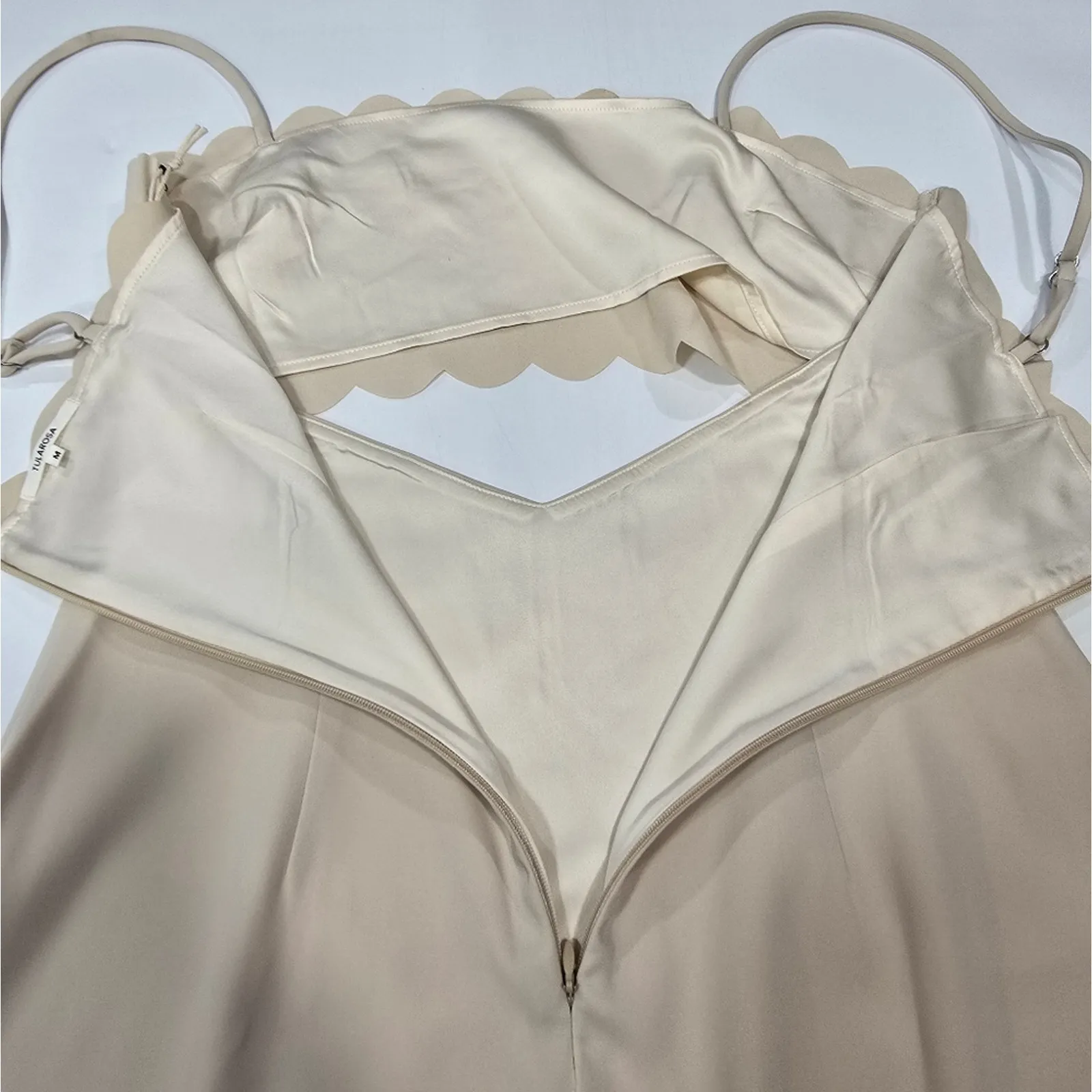 Tularosa Nora Mini Dress in Frosted Almond Medium - Image 13