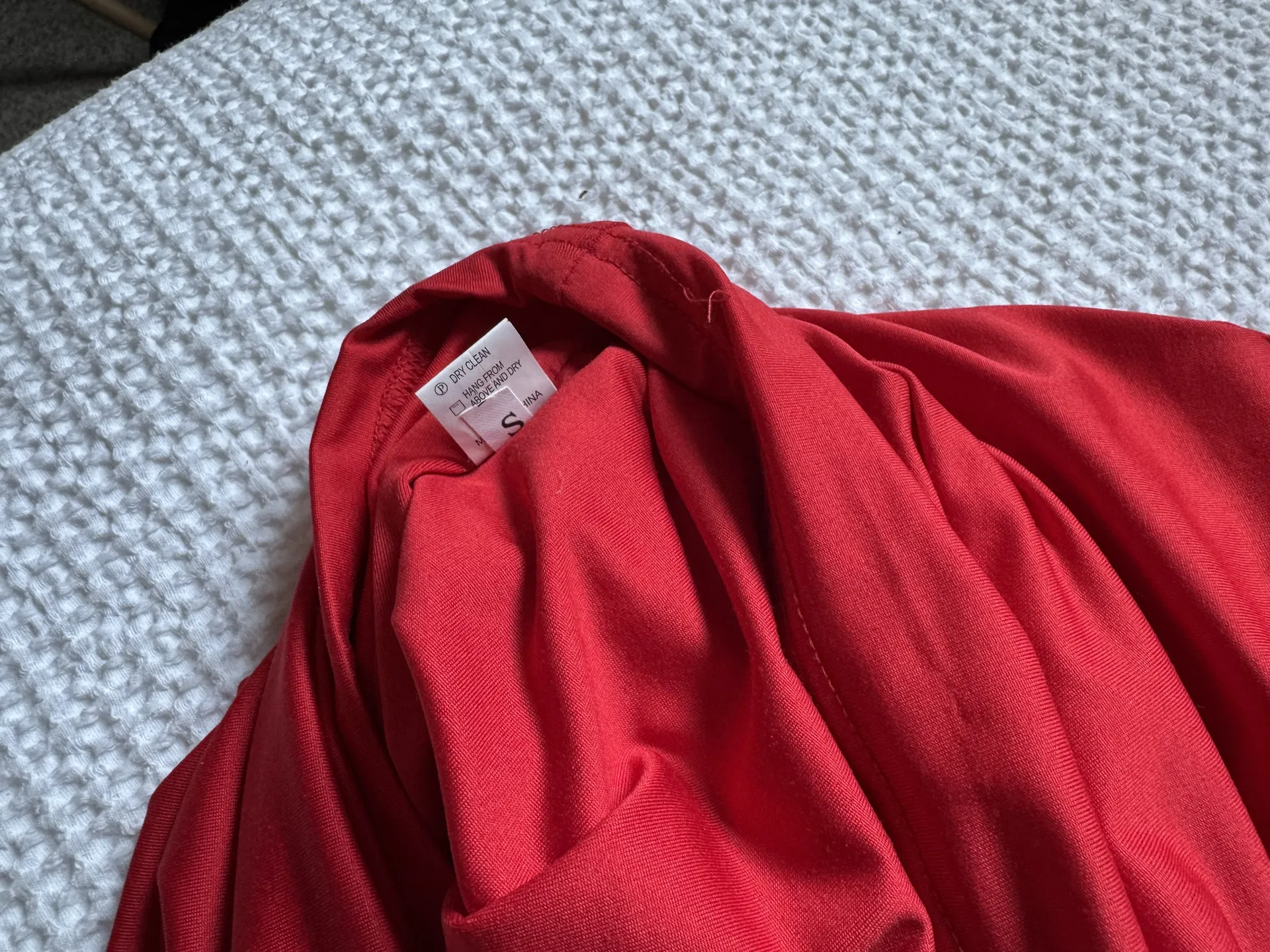 Red Mini Dress - Image 4