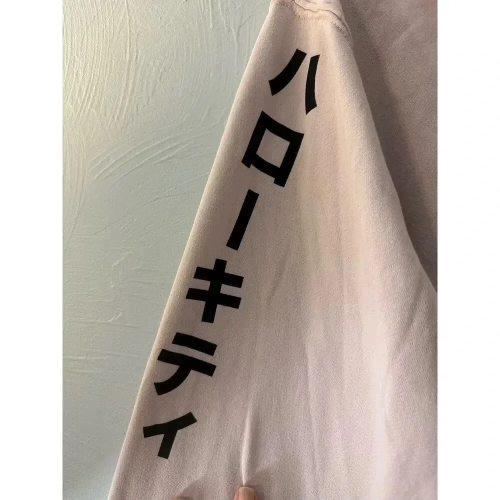 Hello Kitty Hoodie Size 2XL Pink Ombre Hooded Sweatshirt Kangaroo Pocket - Image 4