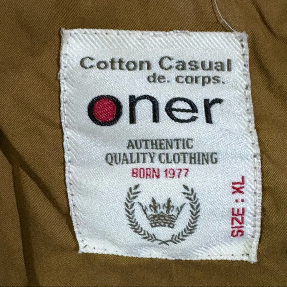 Cotton casual de corp Oner faux fur hood coat woman’s size XL Orange - Image 11