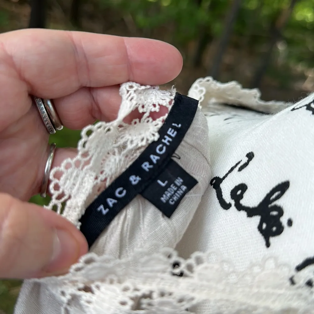 NWT Zac and Rachel peasant blouse - Image 5