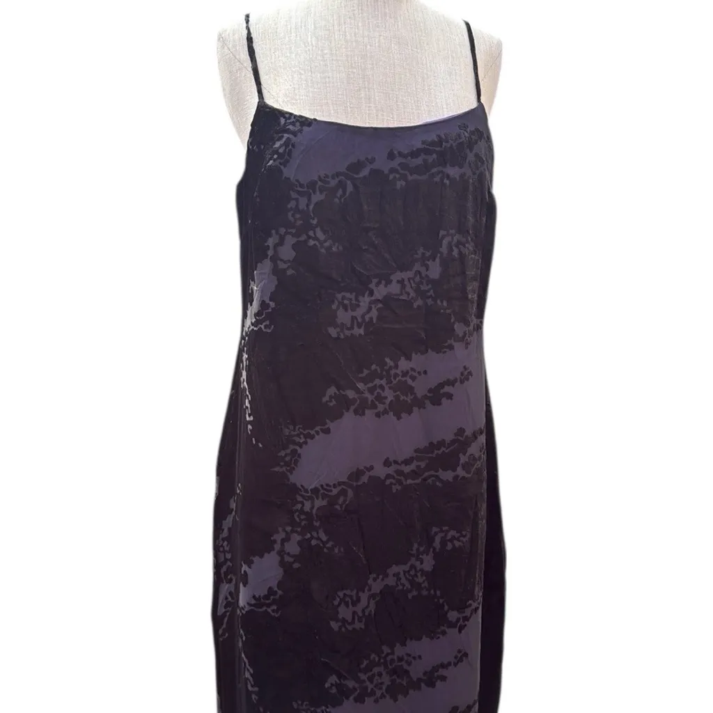 Rampage whimsigoth vintage velvet burnout maxi slip dress - Image 3