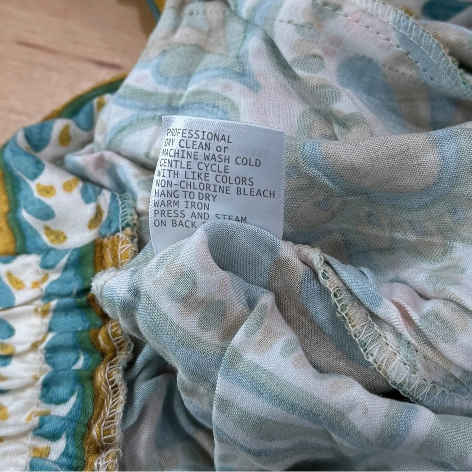 Haute Hippie Boho Floral Geometric Print Pant Casual size Large NEW - Image 7