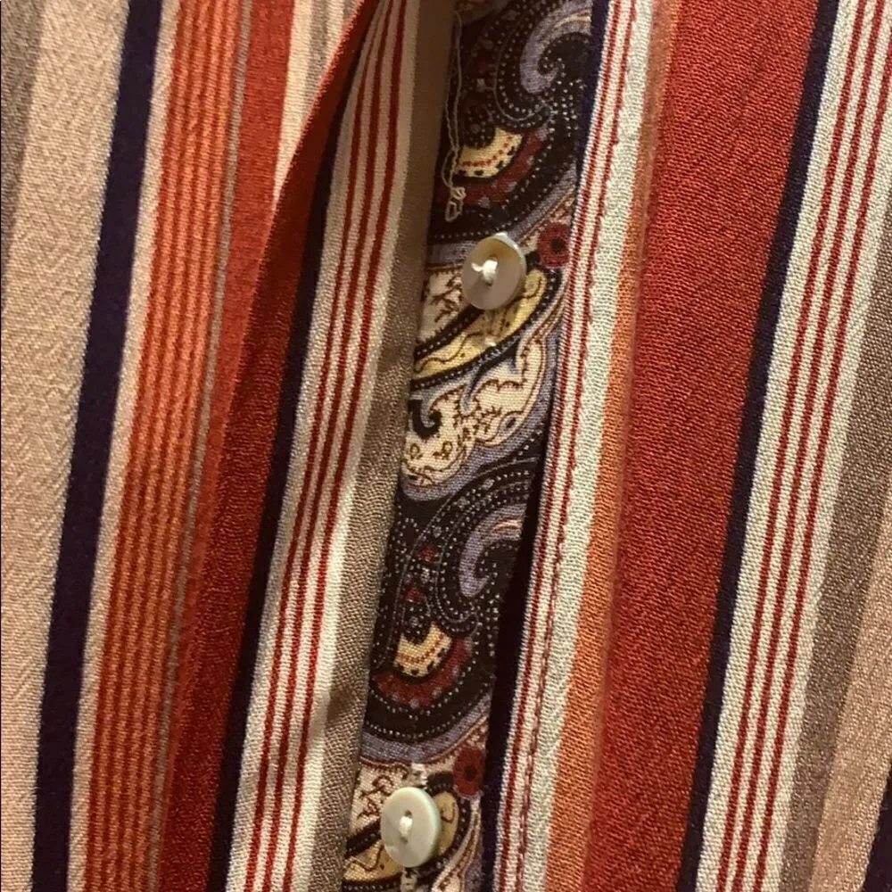 ✨Oddy Striped Tiefront Top - Image 6