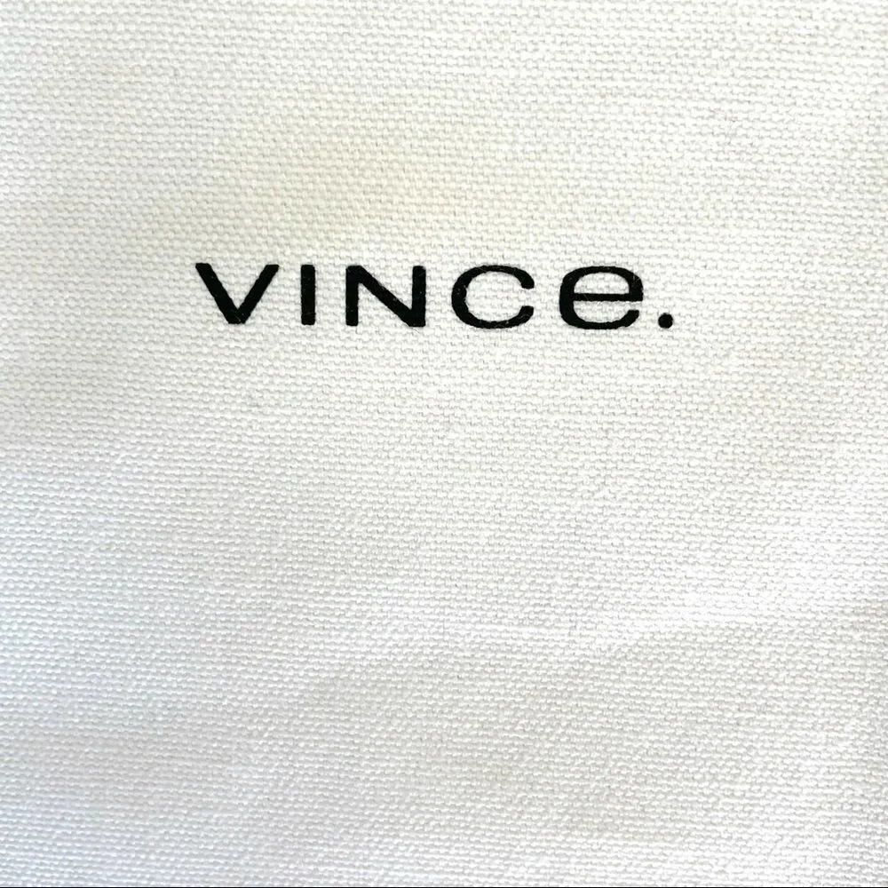 Vince  white small drawstring dust bag - Image 2