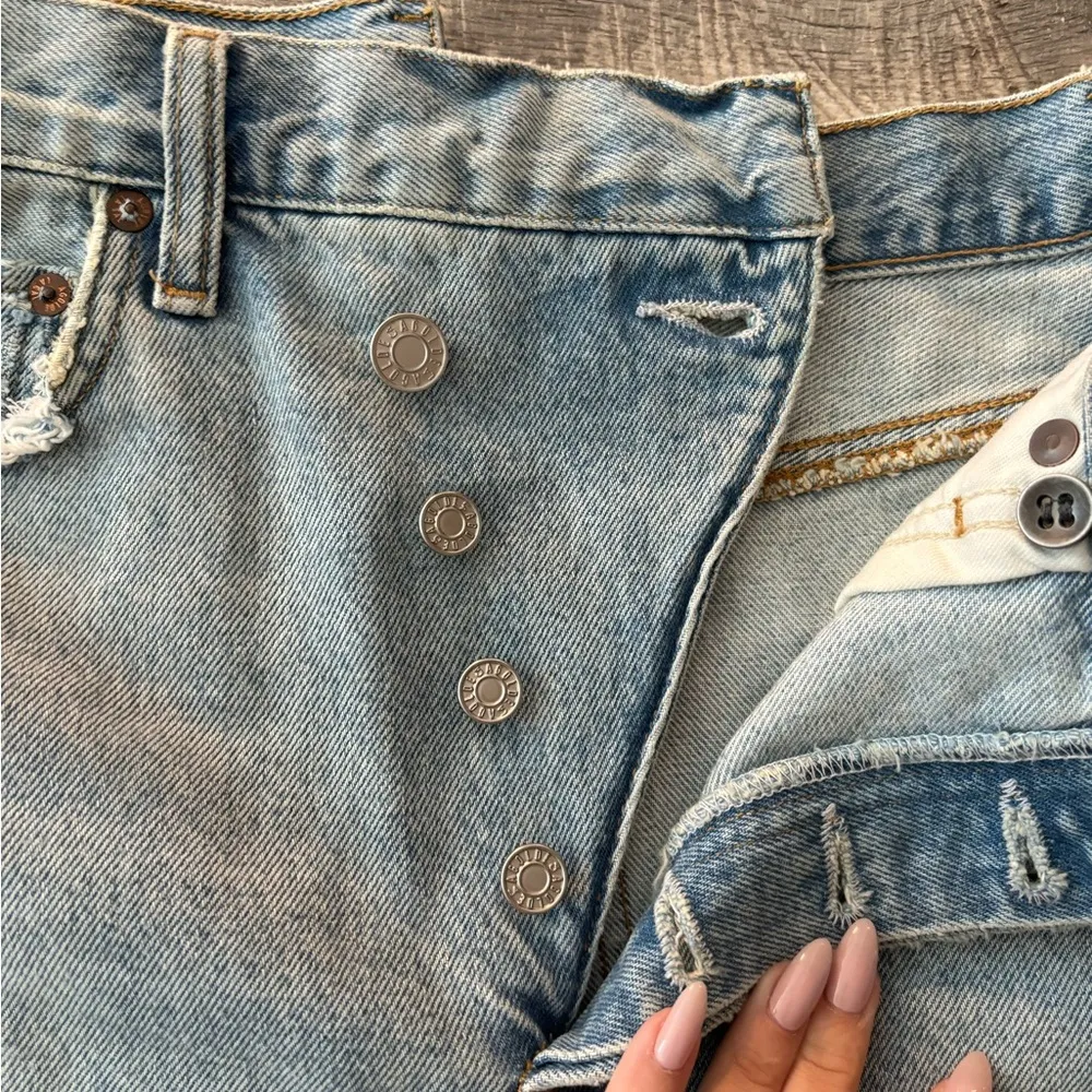 Agolde cross cross shorts - Image 3