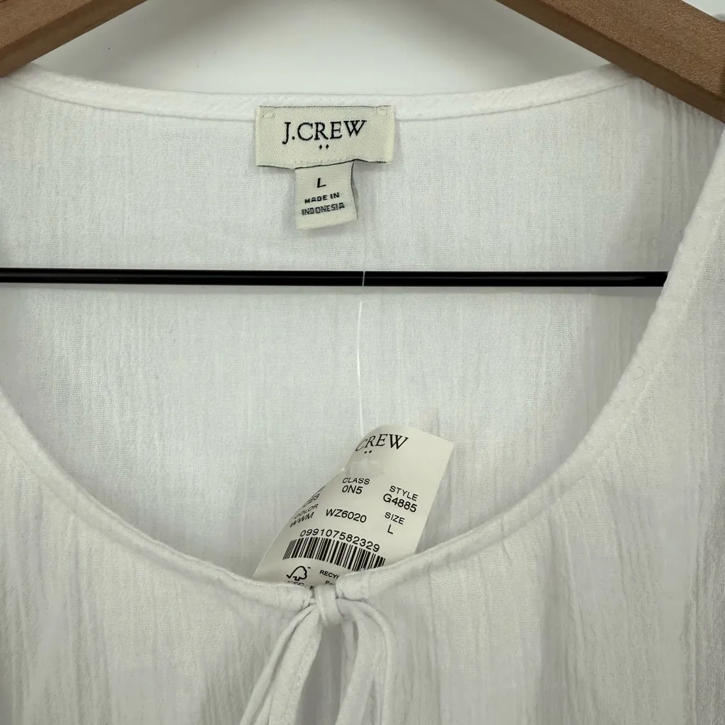 J.Crew Fringe Beach‎ Tunic Size L - Image 4