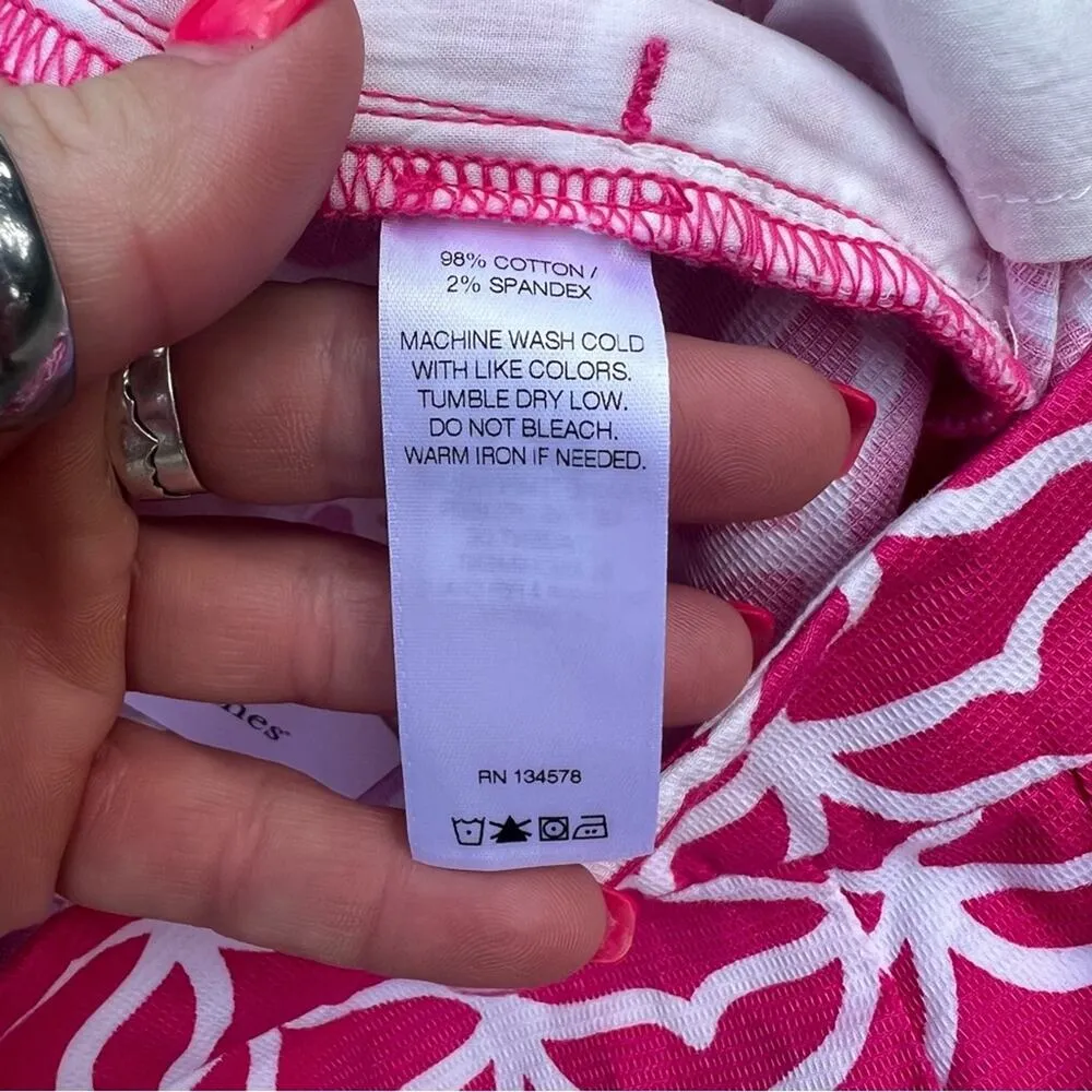 Vineyard Vines  Whale Tail Dayboat Shorts Pink Patterned NWT - Image 2