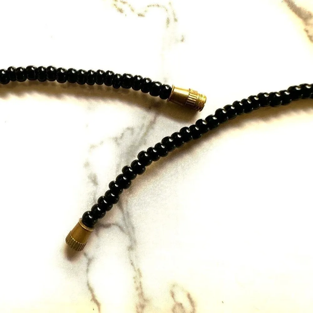 Coconut shell square pendant necklace Brown - Image 12