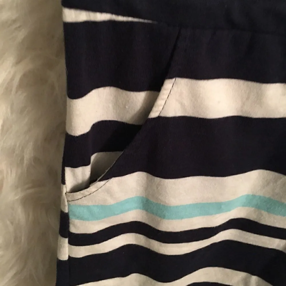 New! Super Cute Embroidered Anchor Pocket Romper - Image 5