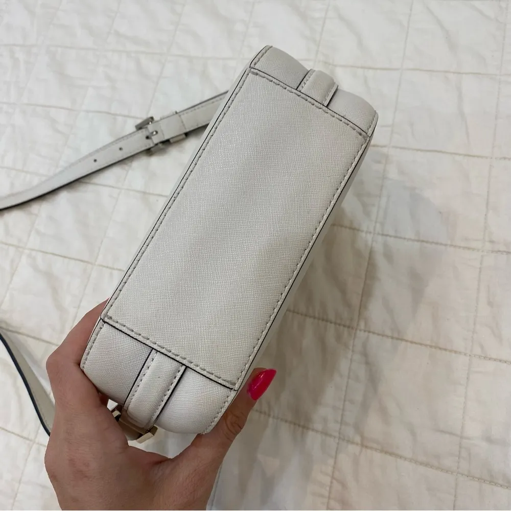 Kate Spade white Newberry Lane Cammie purse handbag crossbody shoulder bag - Image 8