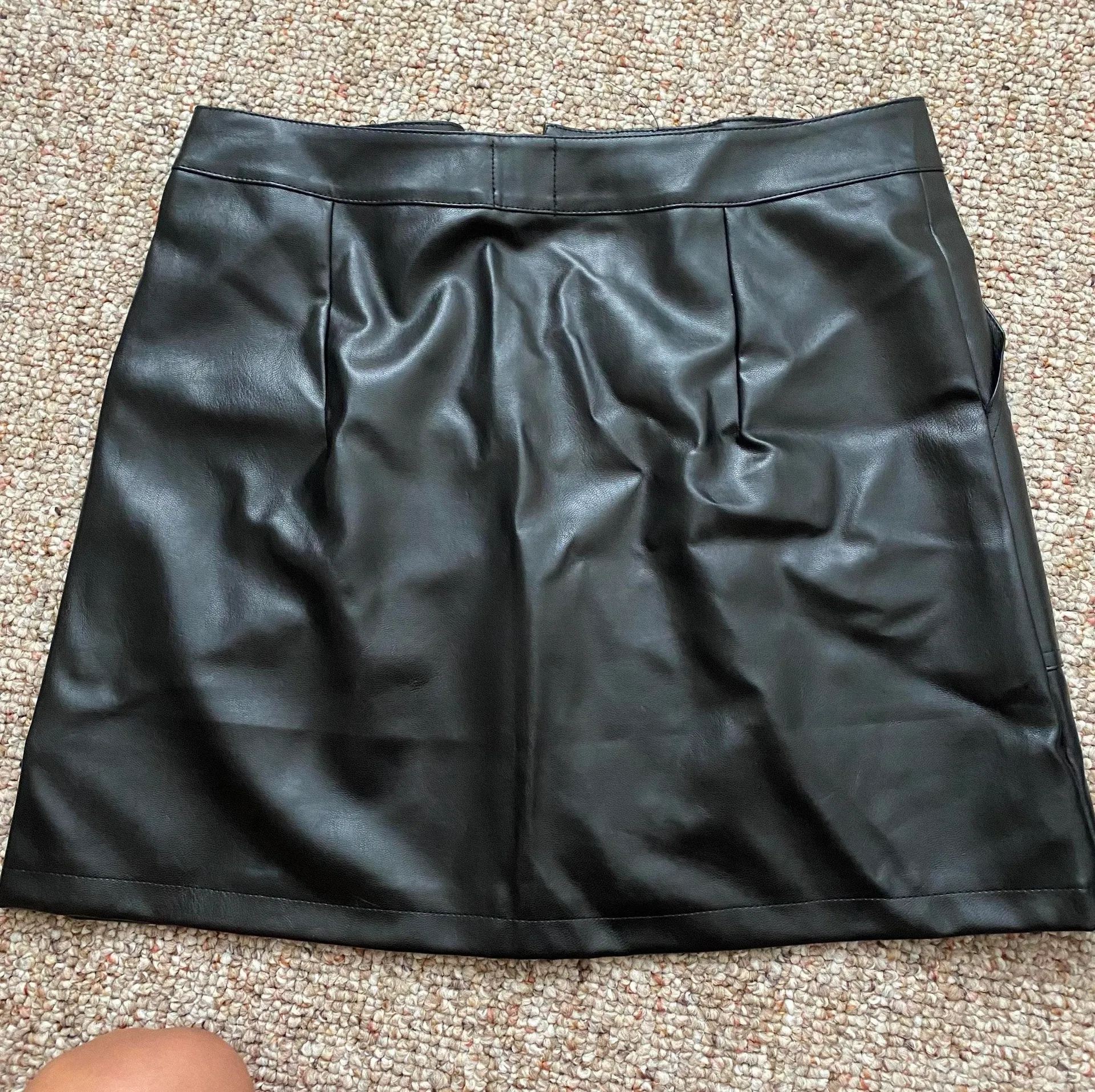 Princess Polly Leather Mini Skirt - Image 3